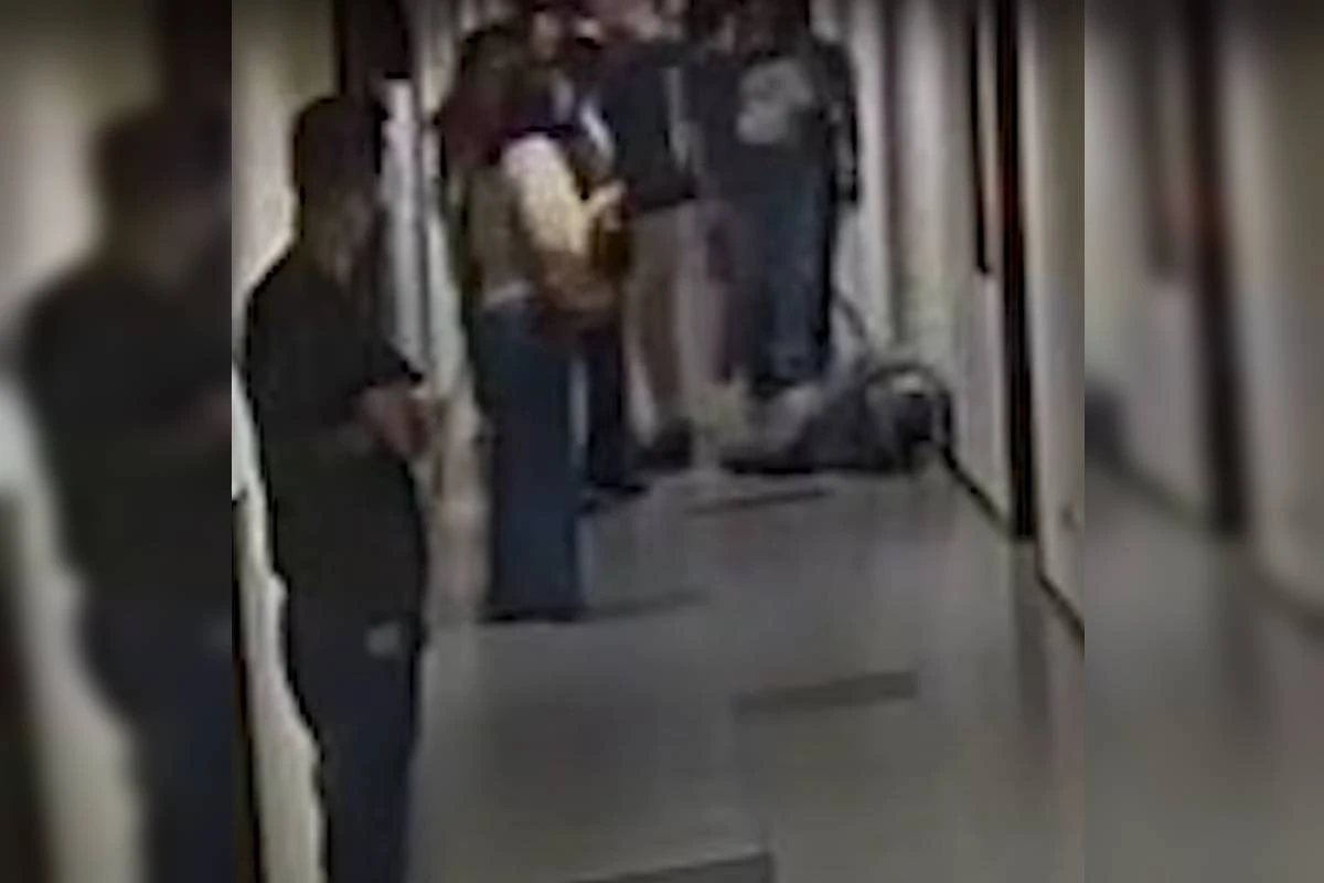 Vídeo. Homem é agredido com soco dentro do TRT-10