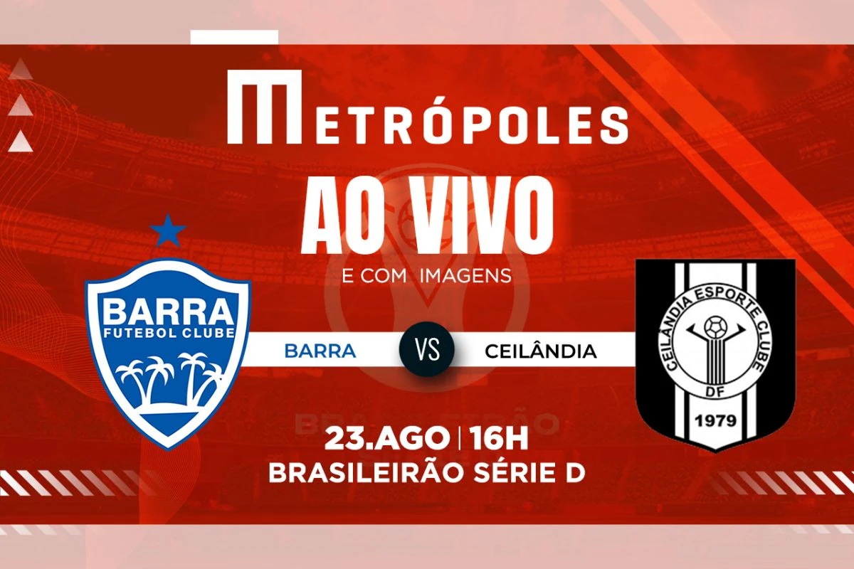 Série D: veja ao vivo e com imagens Barra-SC x Ceilândia-DF