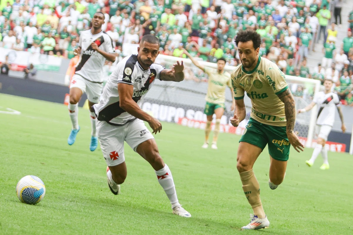 É hoje! Vasco e Palmeiras se enfrentam em jogão na Arena BRB Mané Garrincha