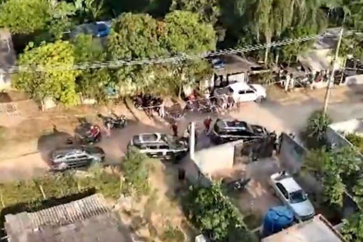 Caso Vitória: drone flagra momento de prisão de suspeito em Cajamar