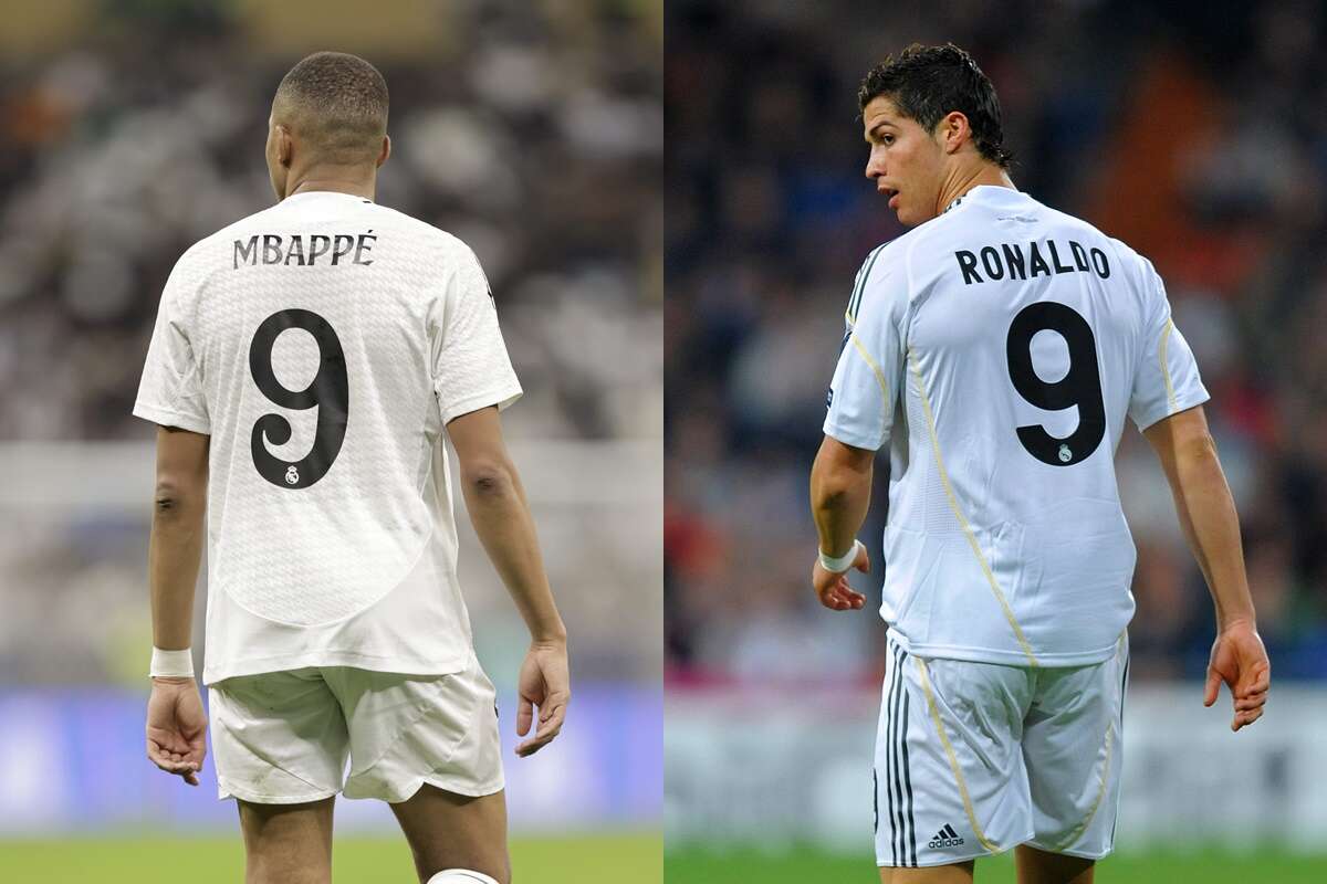 Quem foi melhor? Compare início de Mbappé e Cristiano Ronaldo no Real