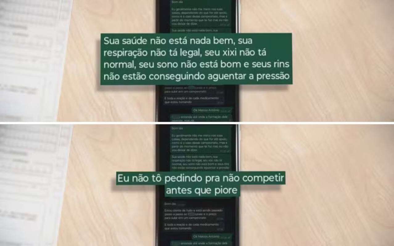 “Vá ao médico”, pediu mulher de fisiculturista morto após anabolizante