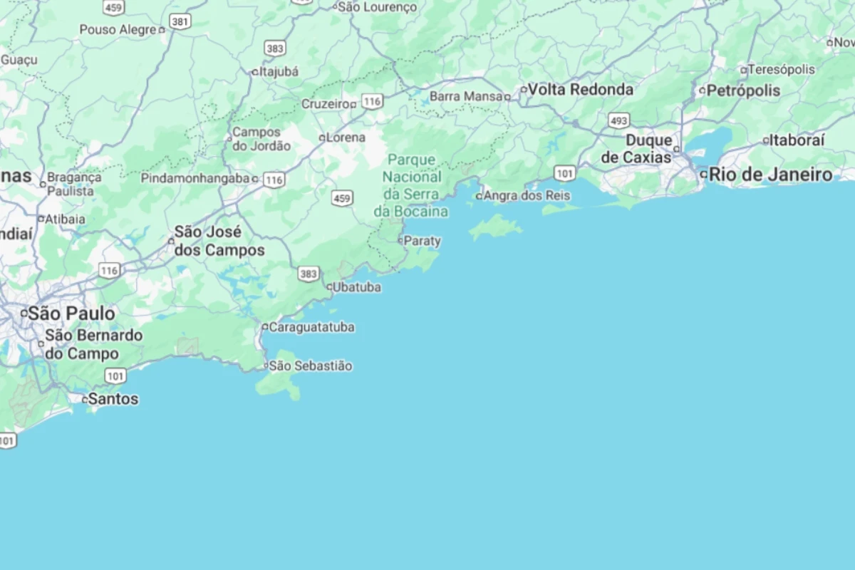 Marinha emite alerta para ventos de 60 km/h no litoral de SP e do Rio