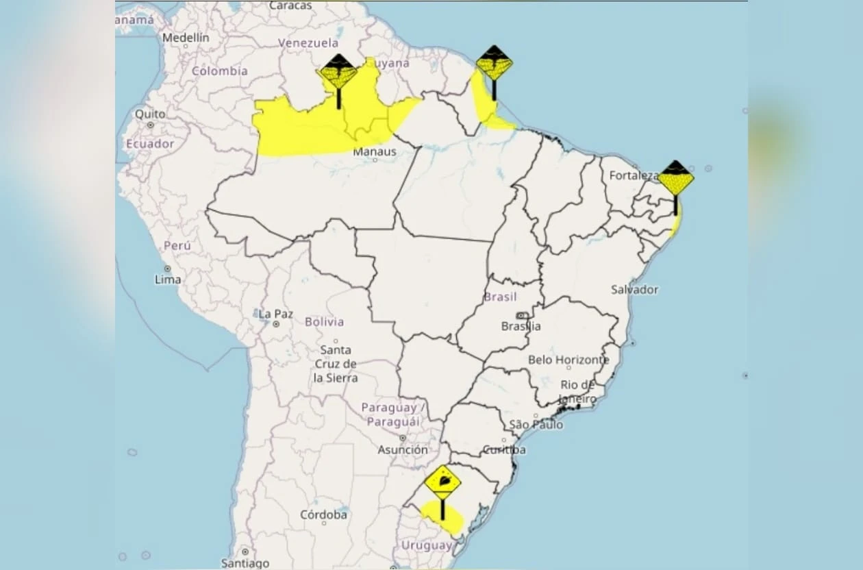 Chuvas e geadas acompanham frio em parte do Brasil; confira o clima
