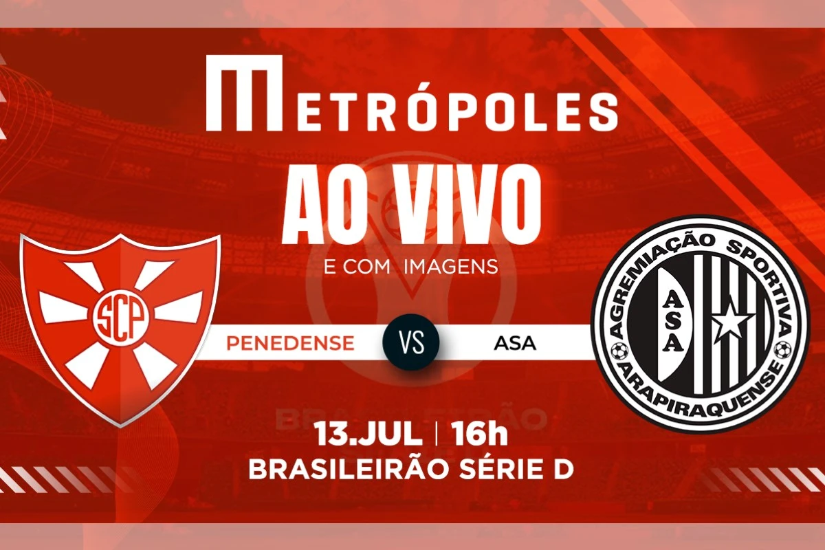Série D: assista ao vivo e com imagens Penedense-AL x Asa-AL