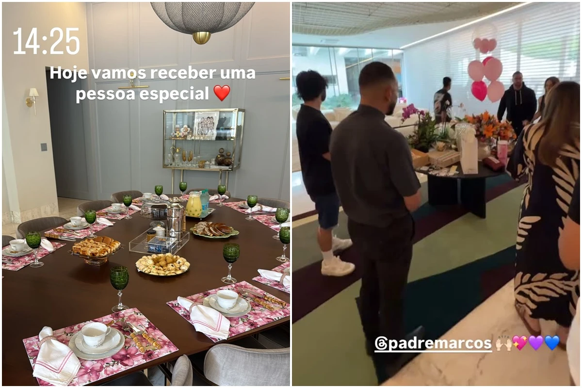 Quem é o padre famoso que Virginia recebeu em casa após divórcio
