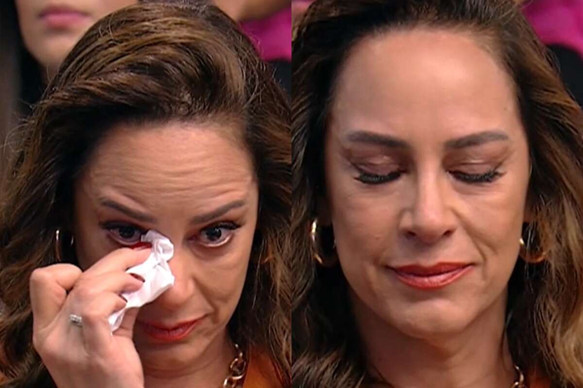 Silvia Abravanel desabafa sobre saudades de Silvio Santos e chora