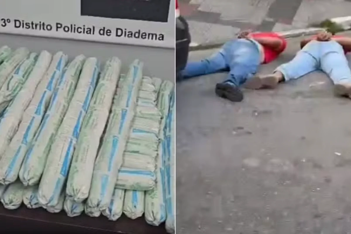 Dupla é presa com 39 dinamites antes de executar ataque na Imigrantes