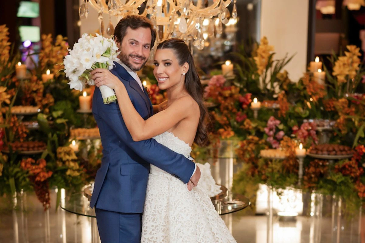 Maria Eduarda Amaral e Alexandre Zugaib de Queiroz dizem “sim” ao amor