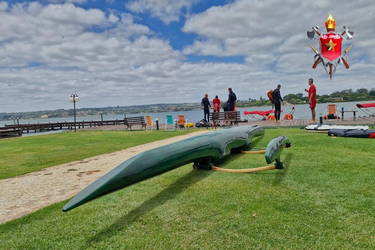 Homem desaparece após canoa virar durante passeio no Lago Paranoá