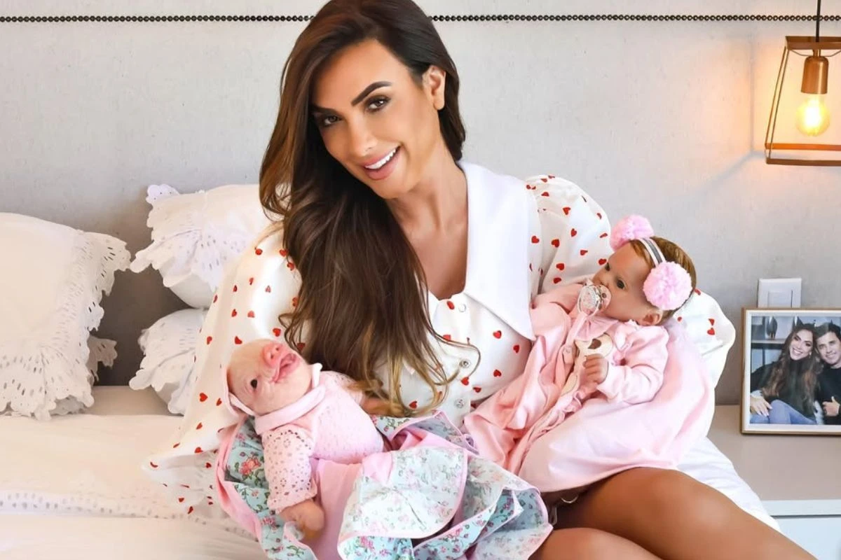 Tendência? Nicole Bahls mostra “pig reborn” e viraliza nas redes
