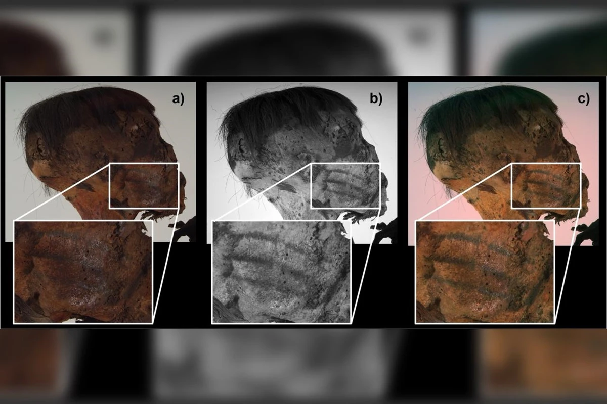 Tatuagens faciais incomuns em múmia misteriosa intrigam arqueólogos