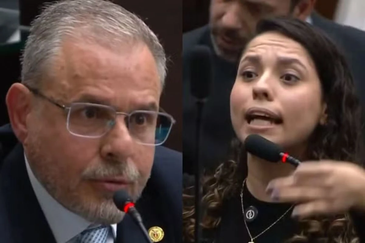 Vídeo: deputado critica roupa da colega que o acusa de faltar sessões