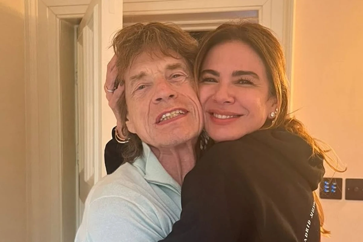 Luciana Gimenez homenageia Mick Jagger no aniversário do cantor