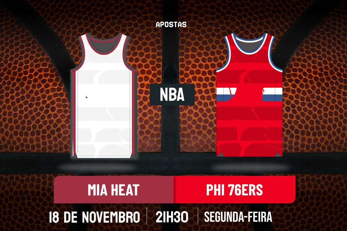 Palpite Miami Heat x Philadelphia 76ers – NBA – 18/11/2024