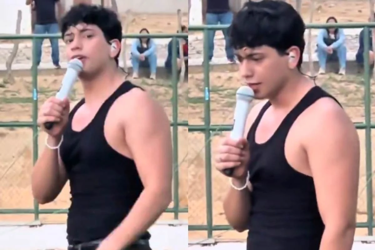 Casal é flagrado fazendo sexo durante show de Léo Foguete