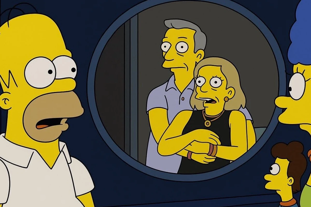 Os Simpsons previu flagra de traição em show do Coldplay? Entenda