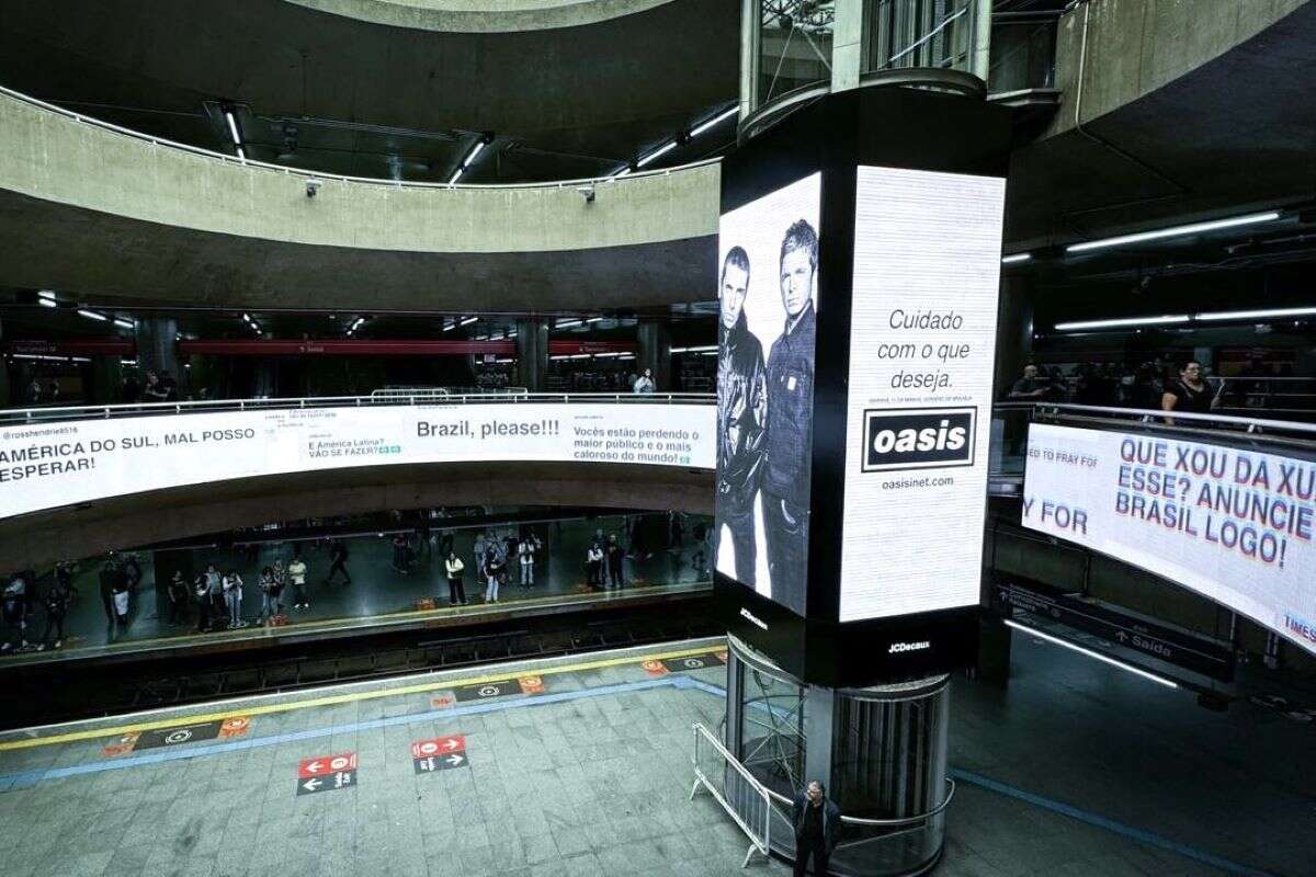 Vídeo: Oasis faz post enigmático e indica vinda à São Paulo em turnê