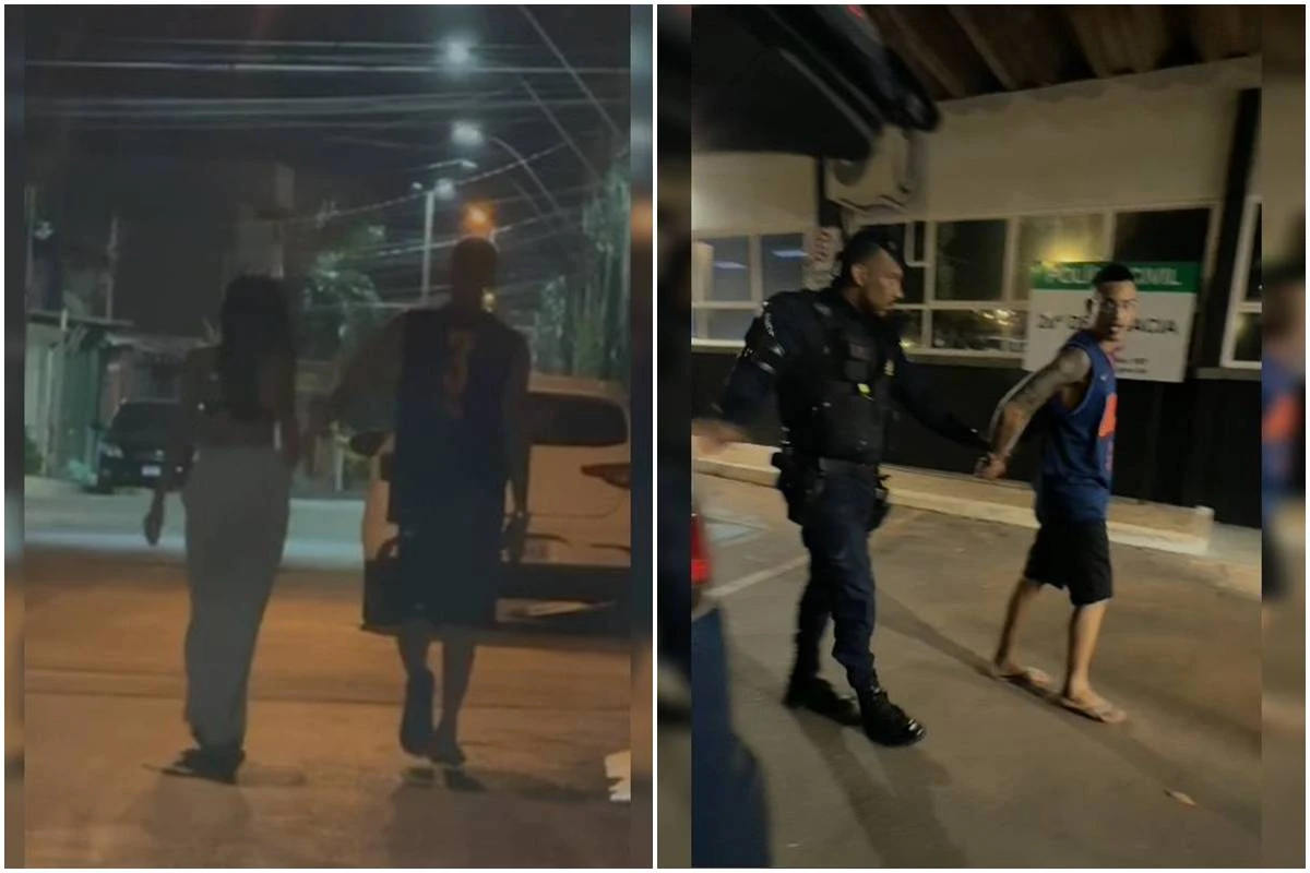 De rolê com namorada, Chefin do Comboio que roubou arma de PM é preso