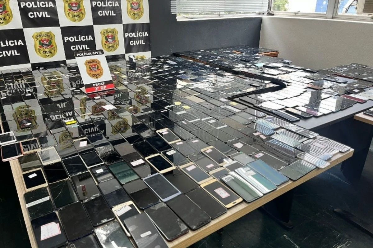 SP enviará alerta para recuperar 700 celulares roubados no estado