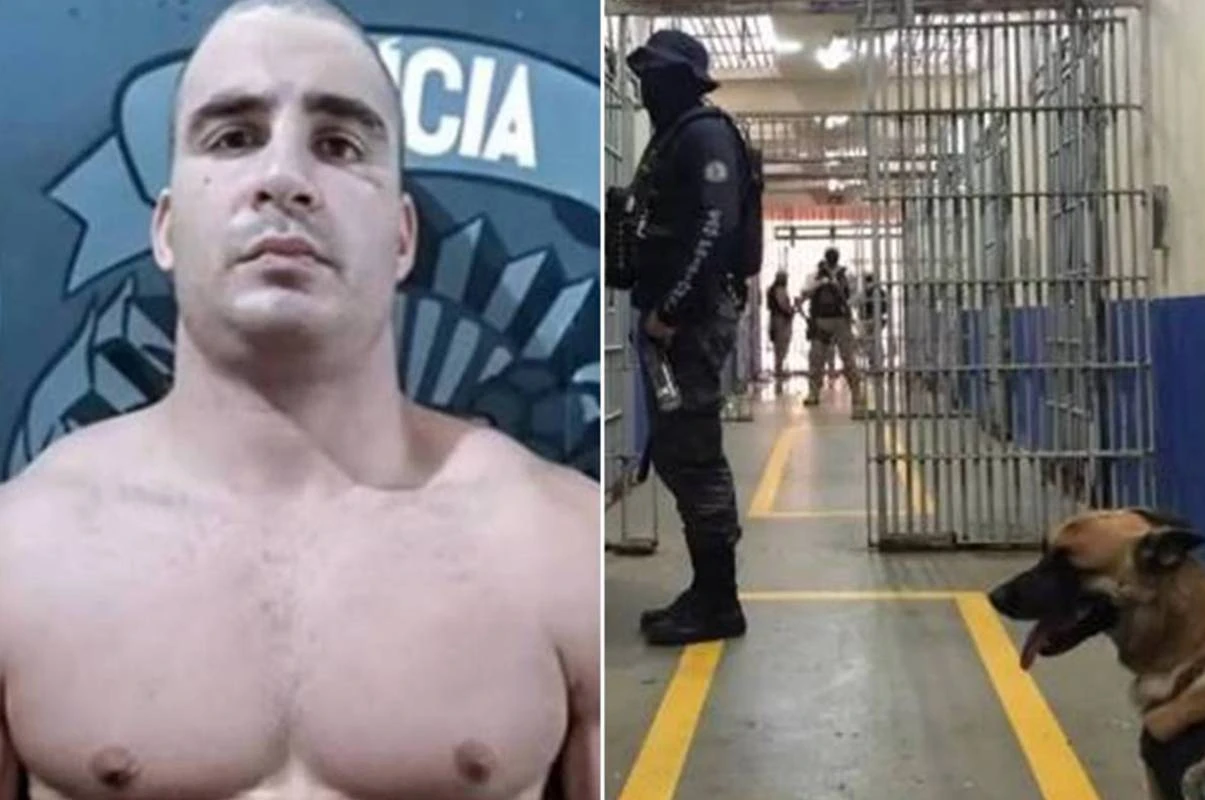 Saiba como é a cadeia onde está ex-atleta que deu 61 socos em namorada