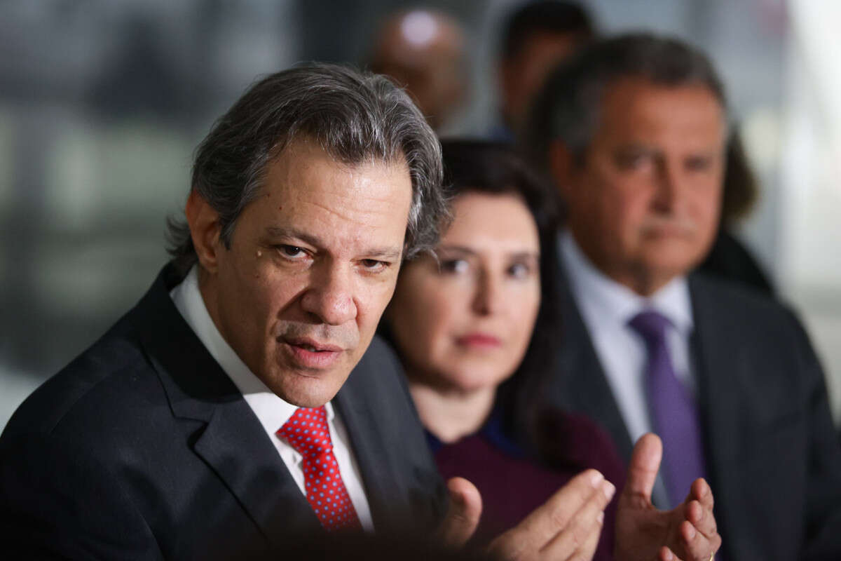 Haddad sobre inflação: “Não tem a ver com juro. Juro não faz chover”