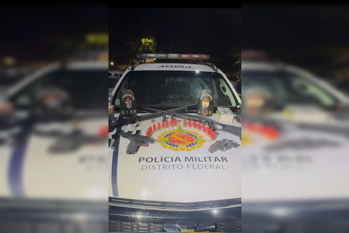 Confronto no Guará: CAC com arsenal de armas morre após confrontar PMs