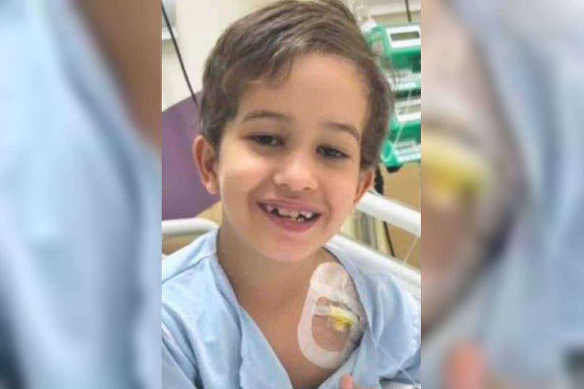 Morre menino que buscava tratamento no EUA para câncer raro no cérebro