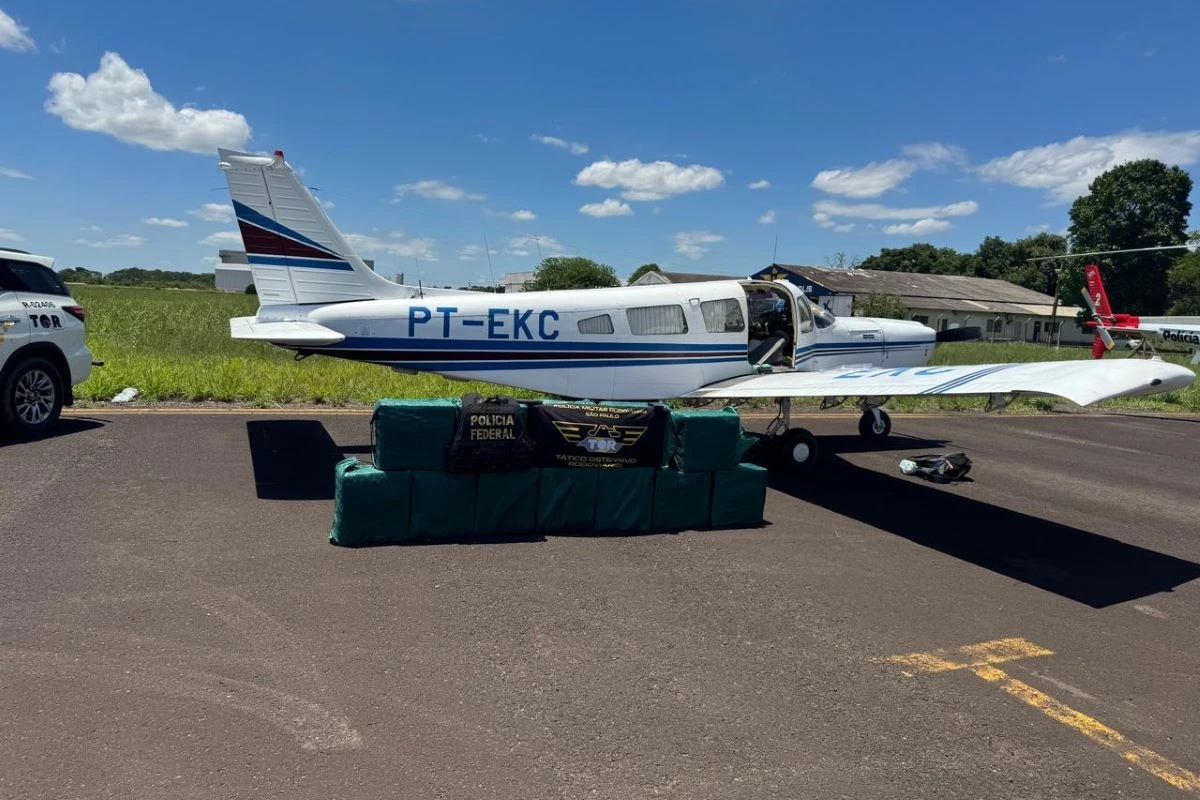 MPF recorre de absolvição de piloto preso com 400 kg de cocaína