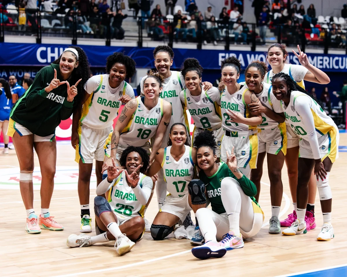Basquete: Brasil avança com 100% de aproveitamento na Copa América