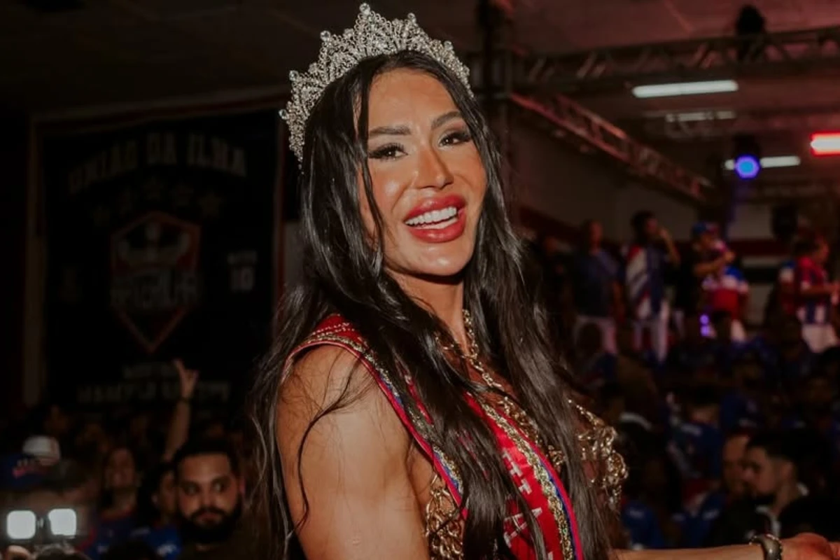 “Logo estarei de volta”, diz Gracyanne após homenagem da União da Ilha
