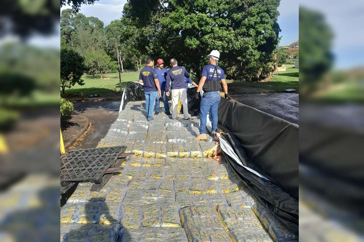 Receita apreende 11 toneladas de tabaco com nota fiscal ilegal