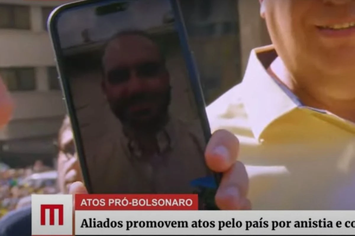 Eduardo participa de ato por vídeo: “Sozinho a gente não faz nada”