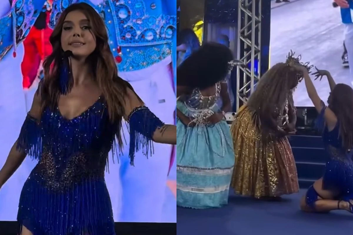 Giovanna Lancellotti é alvo de críticas após performance na Beija-Flor
