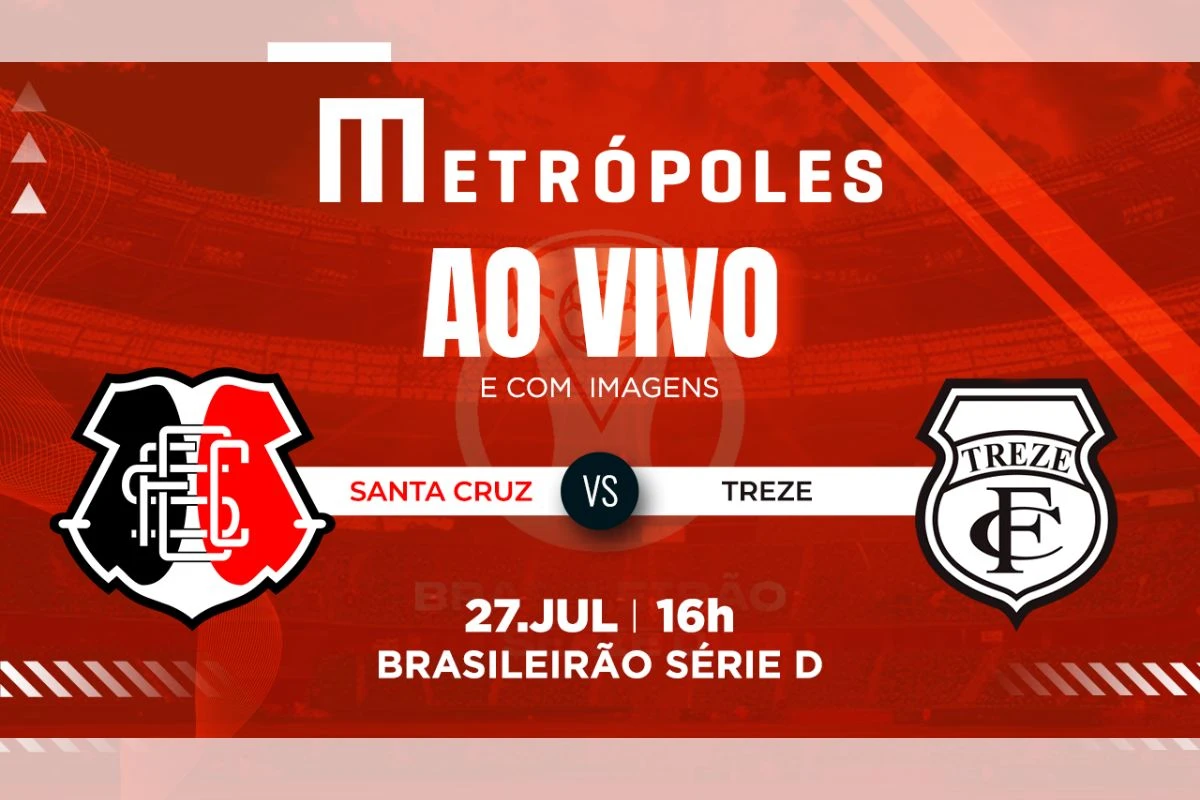 Série D: assista ao vivo e com imagens Santa Cruz-PE e Treze-PB