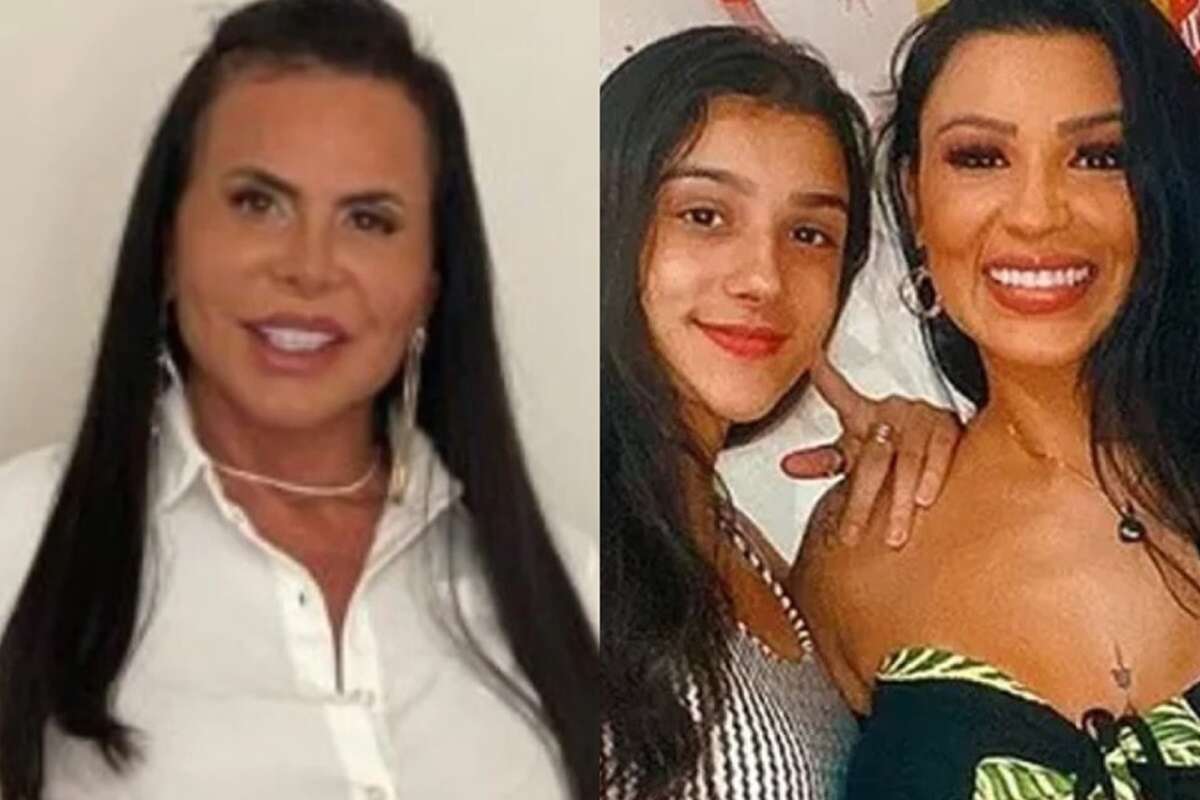 Vídeo: Gretchen “esquece” Jenny Miranda e ignora Bia como neta