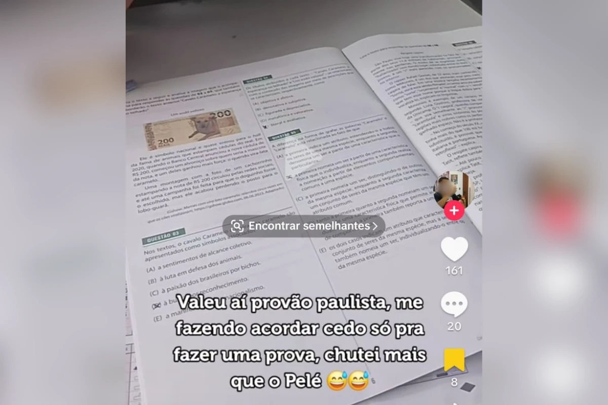 Estudantes usaram celular durante Provão Paulista e governo investiga
