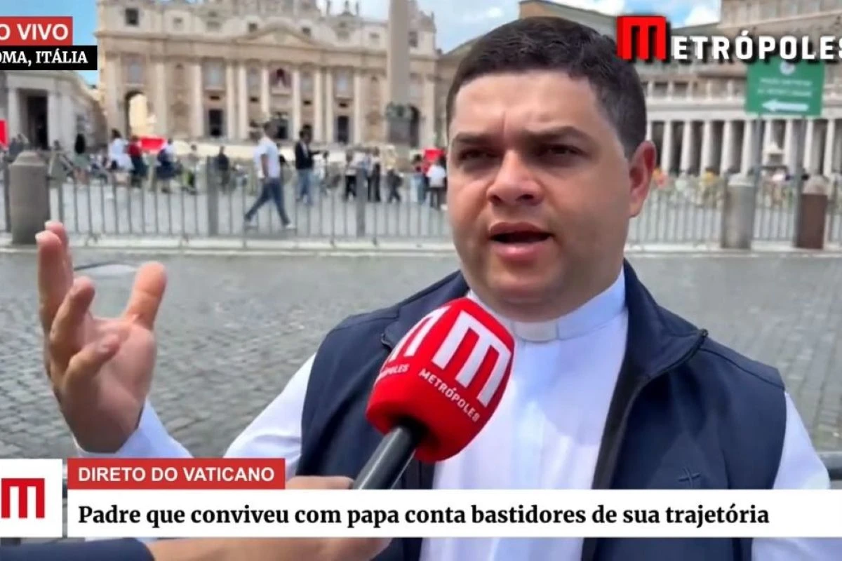 “Homem simples”, diz padre brasileiro que conviveu com Leão XIV; vídeo