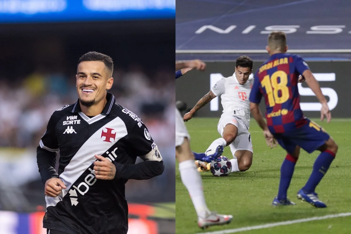 Philippe Coutinho esteve nas piores derrotas de Messi e Neymar