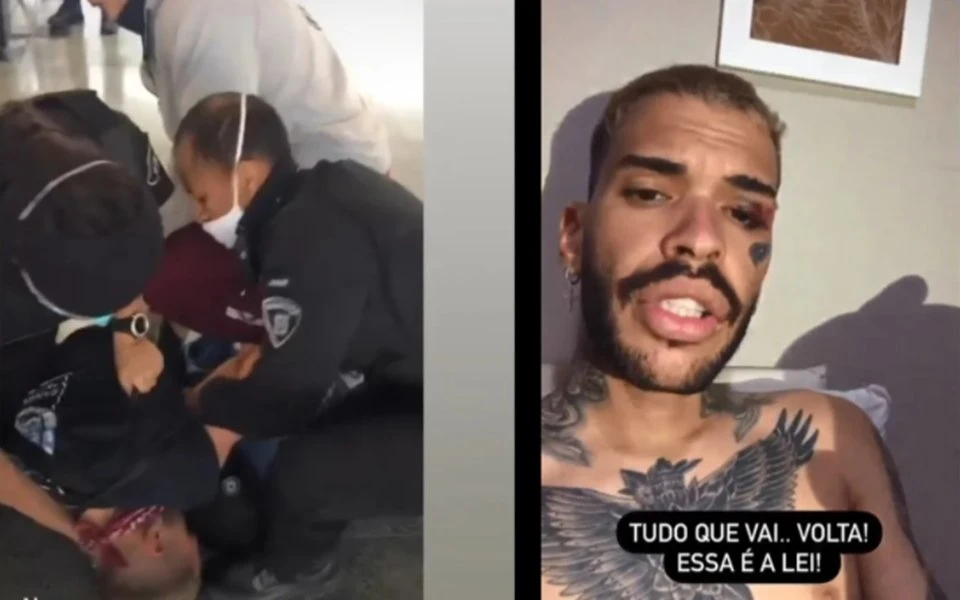Músico é agredido e sufocado por seguranças do Metrô-SP por cantar. Vídeo