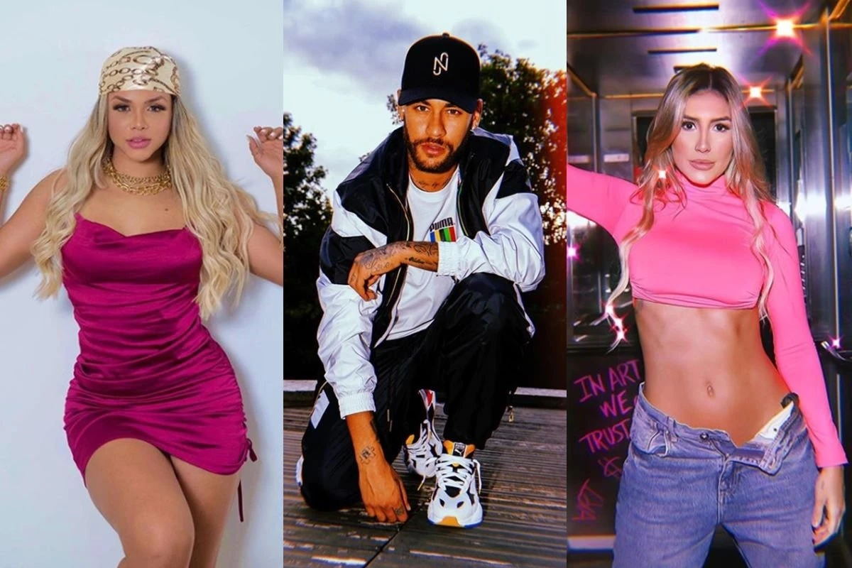 Neymar convida Gabily e a DJ brasiliense Any Borges para sua casa em Paris