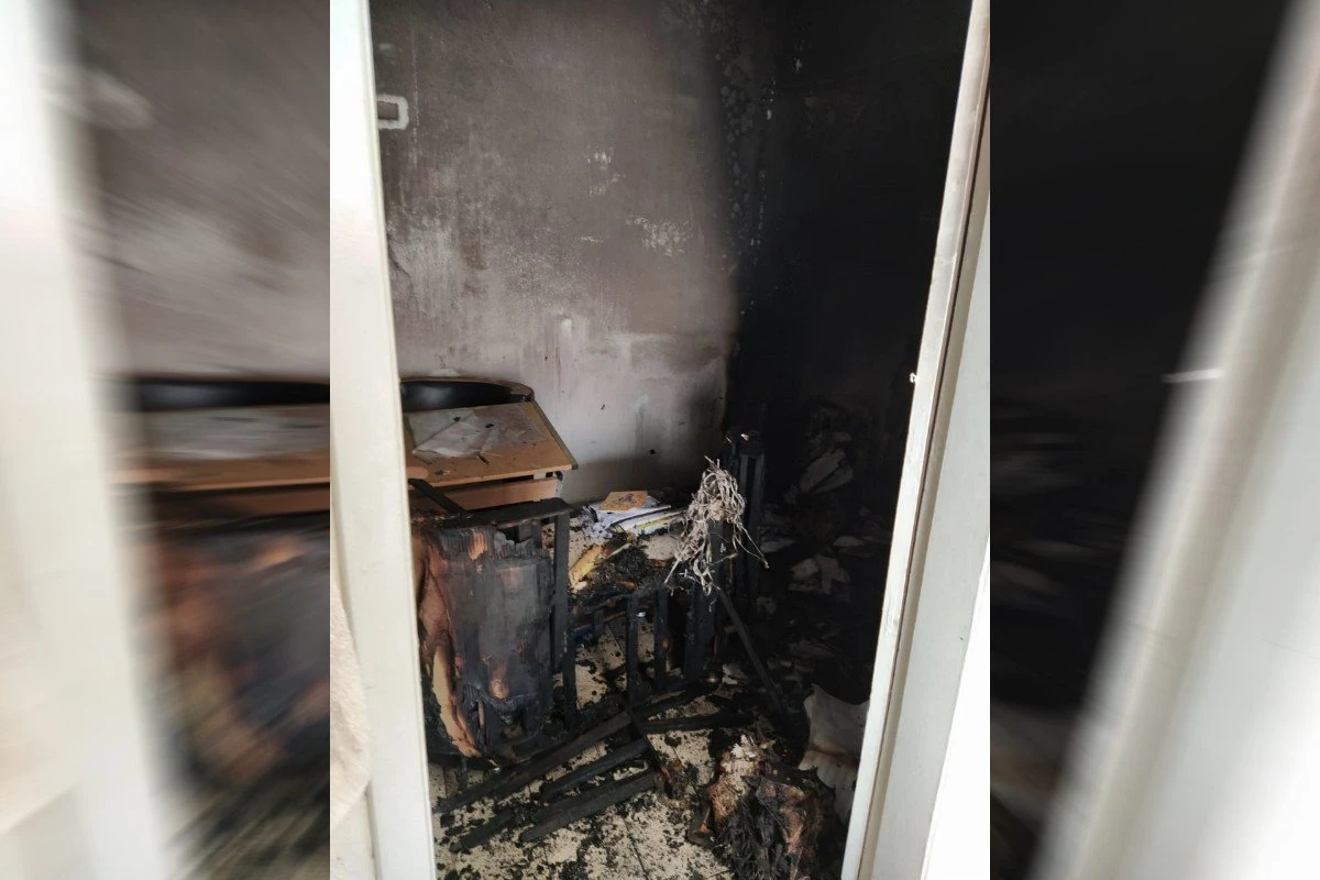 Incêndio causado por vela colocada sobre mesa de madeira atinge casa no DF
