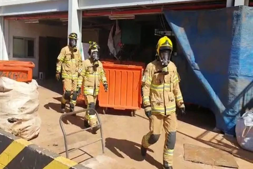 Funcionários de cooperativa passam mal ao inalarem produto perigoso