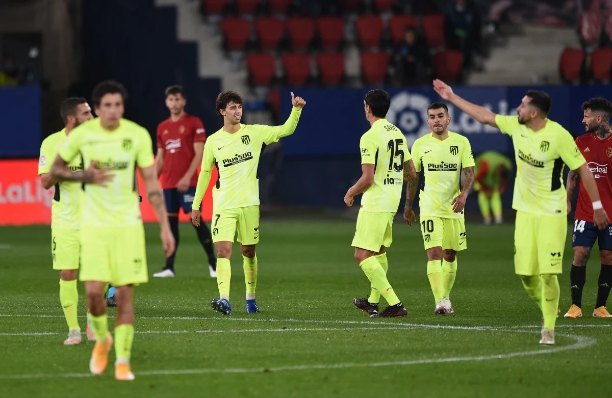 João Félix faz dois e perde pênalti na vitória do Atlético de Madrid
