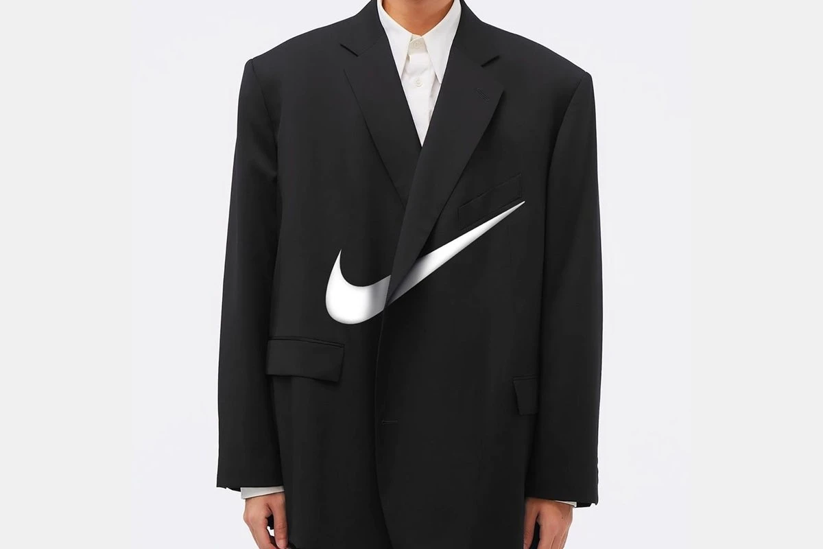 Diretor de arte usa design gráfico para brincar com peças e logos de moda