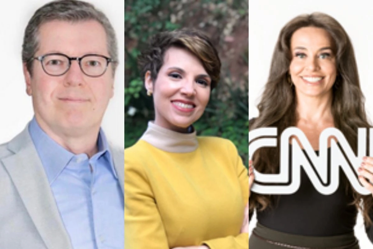 Márcio Gomes, Gloria Vanique e Carla Vilhena estreiam em novembro na CNN