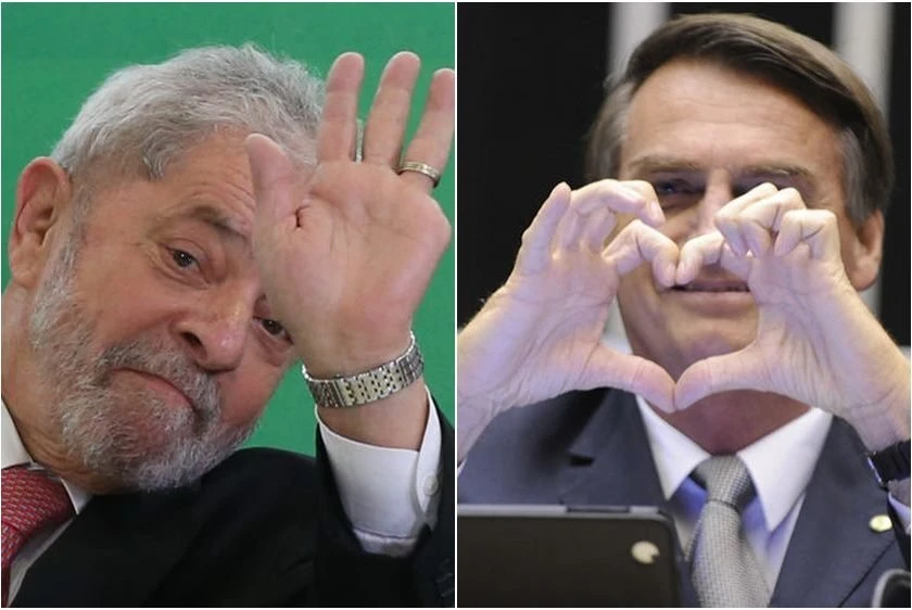 Ipec: no 1º turno, Lula tem 49% das intenções de voto e Bolsonaro, 23%
