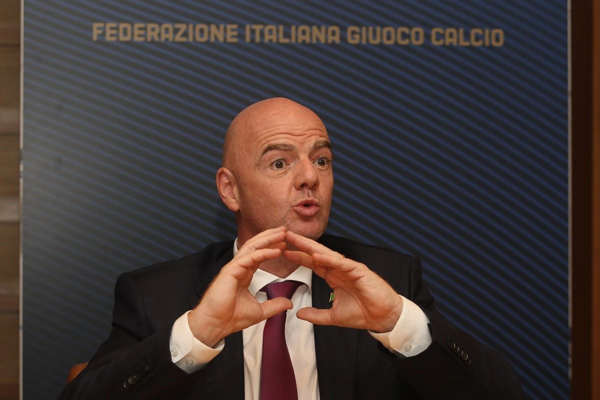 Gianni Infantino, presidente da Fifa, está infectado com o coronavírus