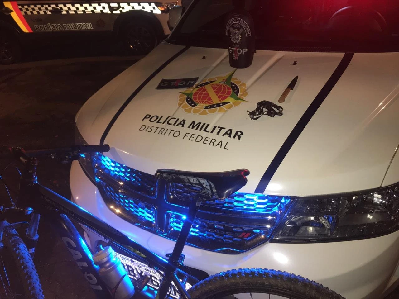Armado com faca, jovem é apreendido ao roubar bicicleta em Águas Claras
