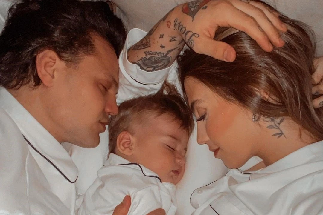 Gabi Brandt e Saulo Poncio revelam nome do segundo filho